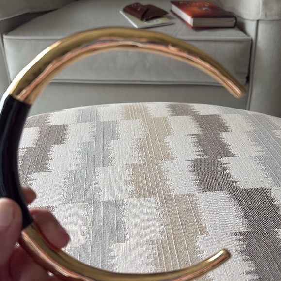 Tory Burch Gold and Black Elegant Necklace - Picture 3 of 3